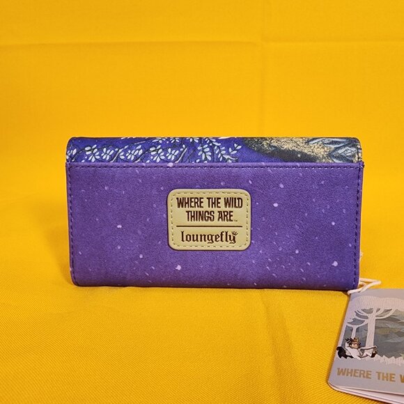 Loungefly Where The Wild Things Are Sendak Max Flap Wallet Soft Tag NEW - Picture 4 of 13